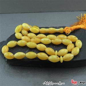تسبیح کهربا 33 دانه ای درشت بسیار خاص