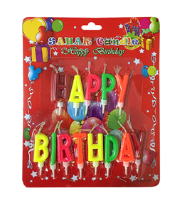 شمع حروف تولد مبارک (HAPPY BIRTH DAY)