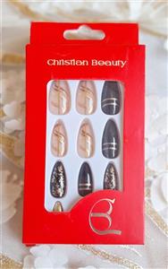 ناخن مصنوعی زنانه و دخترانه کریستین بیوتی کد 21 