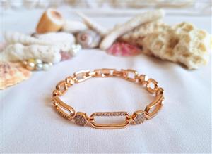 دستبند زنانه طرح رگناتل ایمپتی برند ژوپینگ XUPING 