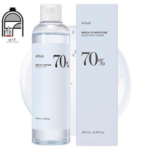 تونر مرطوب کننده و تقویت کننده آنوا Anua شیره توس Birch Moisture حجم 250 میل