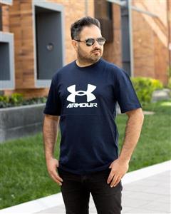 تیشرت مردانه آستین کوتاه UNDER ARMOUR سورمه ای مدل 1502