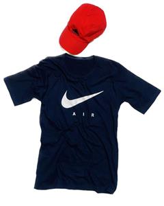 تیشرت مردانه سورمه ای نایک مدل1130