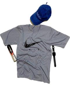 تیشرت مردانه طوسی NIKE مدل 1137