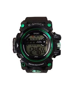 ساعت مچی مردانه مشکی سبز R_SHOCK مدل 1232