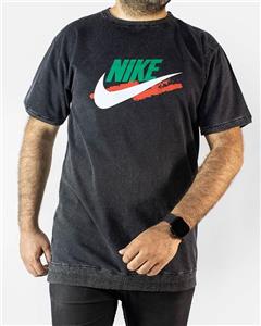 تیشرت مردانه آستین کوتاه لی زغال سنگی Nike مدل 1565