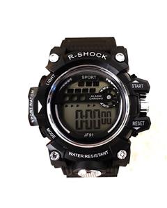 ساعت مچی مردانه سفید مشکی  R_SHOCK مدل 1244