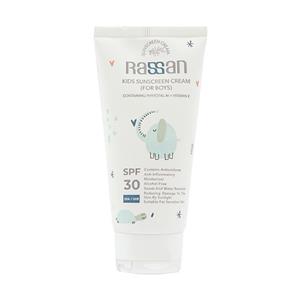 کرم ضد آفتاب پسرانه با SPF 30 حجم 40 میلی لیتر راسن