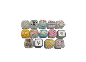 محافظ آداپتور 20 وات اپل کریستالی با طرح های عروسکی در رنگ های متنوع و جذاب