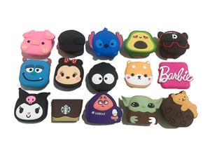 محافظ آداپتور 20 وات اپل سیلیکونی با طرح های عروسکی در رنگ های متنوع و جذاب