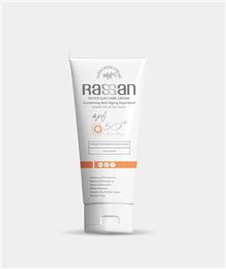 کرم ضد آفتاب رنگی با SPF 50 مناسب انواع پوست حجم 40 میلی لیتر راسن بژ روشن