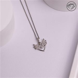 گردن آویز نقره بال فرشته مدل GA-6009