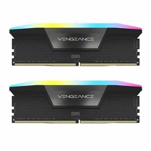 رم دسکتاپ CORSAIR مدل 32GB(16GBx2) 8000 Vengeance rgb BLACK