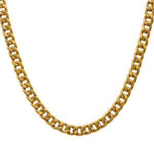 زنجیر طلا 18 عیار مردانه گالری رحمانی مدل کارتیه کد 010 