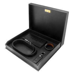 ست هدیه مردانه چرم عطارد مدل چرم طبیعی کد A105