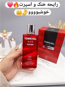 ادکلن TOWN HILL RED FOR MEN کارتن قرمز حجم 100 میل کد 0990