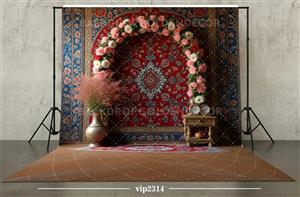 بکدراپ پارچه ای طرح نوروز کد vip2314 