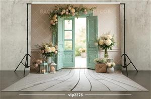 بکدراپ پارچه ای طرح نوروز کد VIP2276 