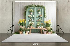 بکدراپ پارچه ای طرح نوروز کد VIP2273 