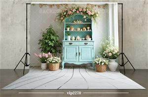 بکدراپ پارچه ای طرح نوروز کد VIP2270 