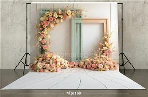 بکدراپ پارچه ای طرح نوروز کد VIP2168