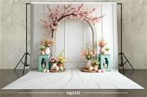 بکدراپ پارچه ای طرح نوروز کد VIP2282 