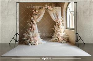 بکدراپ پارچه ای طرح نوروز کد VIP2151 