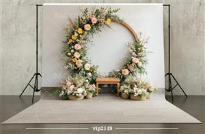 بکدراپ پارچه ای طرح نوروز کد VIP2149 