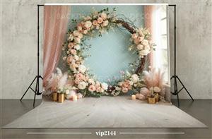 بکدراپ پارچه ای طرح نوروز کد VIP2144 
