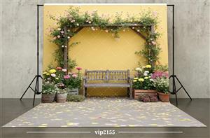 بکدراپ پارچه ای طرح نوروز کد VIP2155 