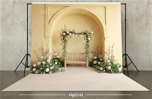 بکدراپ پارچه ای طرح نوروز کد VIP2141 