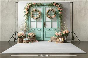 بکدراپ پارچه ای طرح نوروز کد VIP2248 