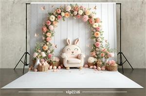بکدراپ پارچه ای طرح نوروز کد VIP2246 