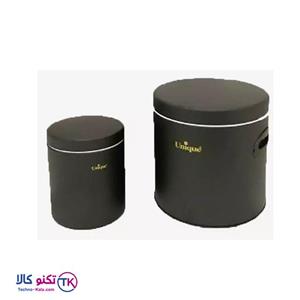 سطل قند و شکر مشکی یونیک مدل UN-1614