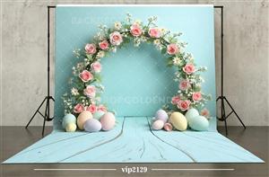 بکدراپ پارچه ای طرح نوروز کد VIP2129 