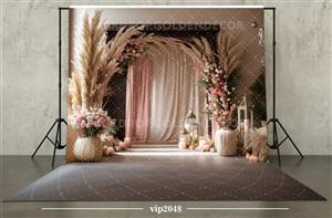 بکدراپ پارچه ای طرح نوروز کد VIP2050 