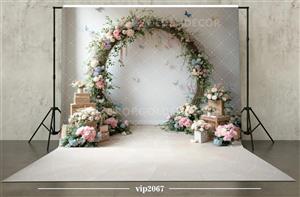 بکدراپ پارچه ای طرح نوروز کد VIP2068 