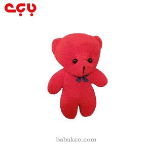 خرس قرمز ولنتاین کوچک کد val47