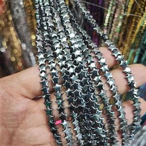 ریسه سنگ حدید سایز 4 مدل ستاره برجسته ، دودی کد12993