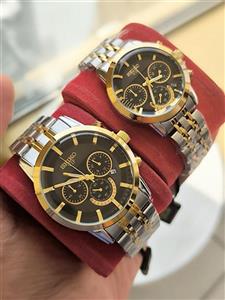ست ساعت زنانه و مردانه سیکو سه موتوره فعال کیفیت عالی کد 2116492
