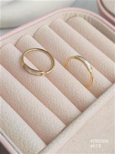 انگشتر دخترانه استیل طرح حلقه کیفیت عالی رنگ ثابت کد 2015854