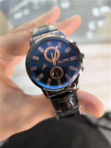 ساعت مردانه فلزی مارک Glame کیفیت عالی کد 1921499