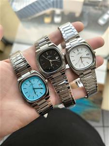 ساعت مردانه فلزی مارک ibso موتور ژاپن رنگ ثابت تقویم دار فول استیل دو قفله مخفی دارای جعبه و پاکت اصلی کد 1921182