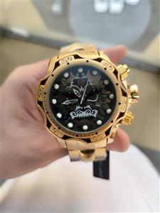 ساعت مردانه فلزی مارک اینویکتا رنگ ثابت تقویم دار غول آمریکایی حک مارک روی قفل دو قفله با کیفیت کد 1921111