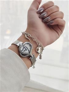 ست ساعت و دستبند زنانه مارک سویستون موتور ژاپن جدید و رنگ ثابت کیفیت عالی دارای رنگبندی کد 1815624