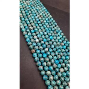ریسه سنگ فیروزه مصری سایز 10 کد9487