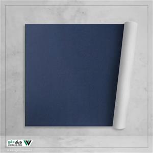 کاغذ دیواری سرمه‌ای ساده‌ی سیر کد sp-12364