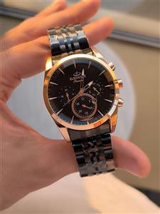 ساعت مردانه الگانس طرح کرنو موتور ژاپن رنگ ثابت استیل 316 دو قفله مخفی دارای رنگ بندی متنوع کد 1920939