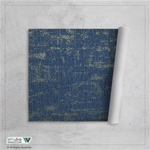 کاغذ دیواری آبی طلایی طرح پتینه کد mo-882266