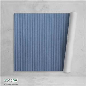 کاغذ دیواری سرمه‌ای راه راه کد cr-10184